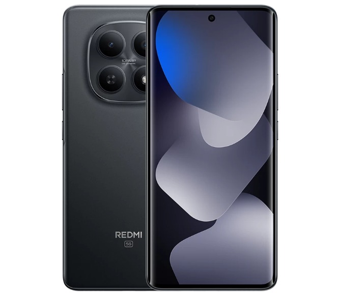 ĐIỆN THOẠI DI ĐỘNG (TEL) REDMI NOTE 15 5G 6.77"/SNAP 6 GEN 3/6G/128G/108MP+8MP/20MP/5520mAh (25098RA98G)/ĐEN-TBH