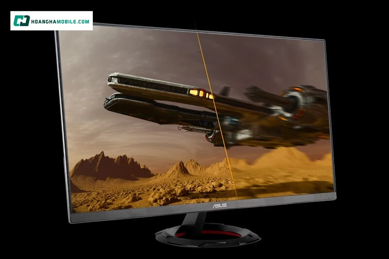 FreeSync tối ưu khung hình chính xác. FreeSync tối ưu khung hình chính xác.