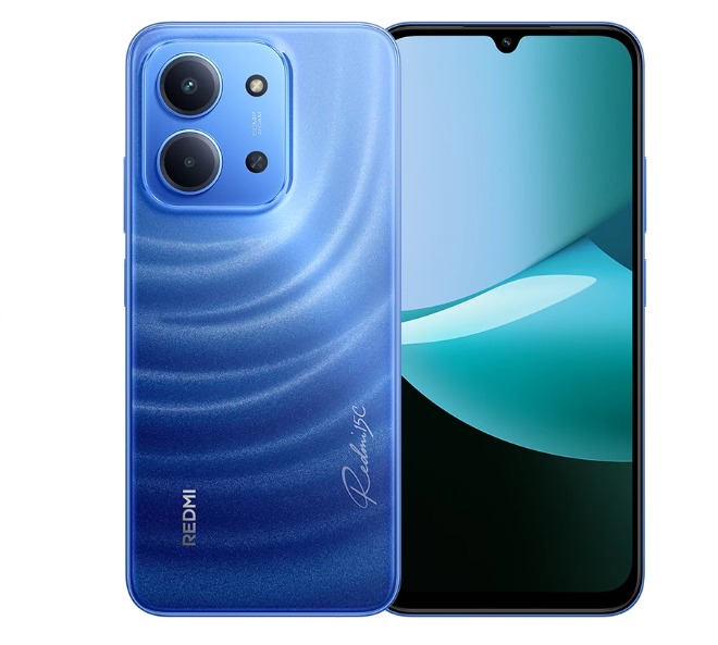 ĐIỆN THOẠI DI ĐỘNG (TEL) REDMI 15C 6.9"/MTK Helio G81 Ultra/8G/256G/50MP+QVGA/8MP/6000mAh (25078RA3EY)/XANH DƯƠNG-TBH