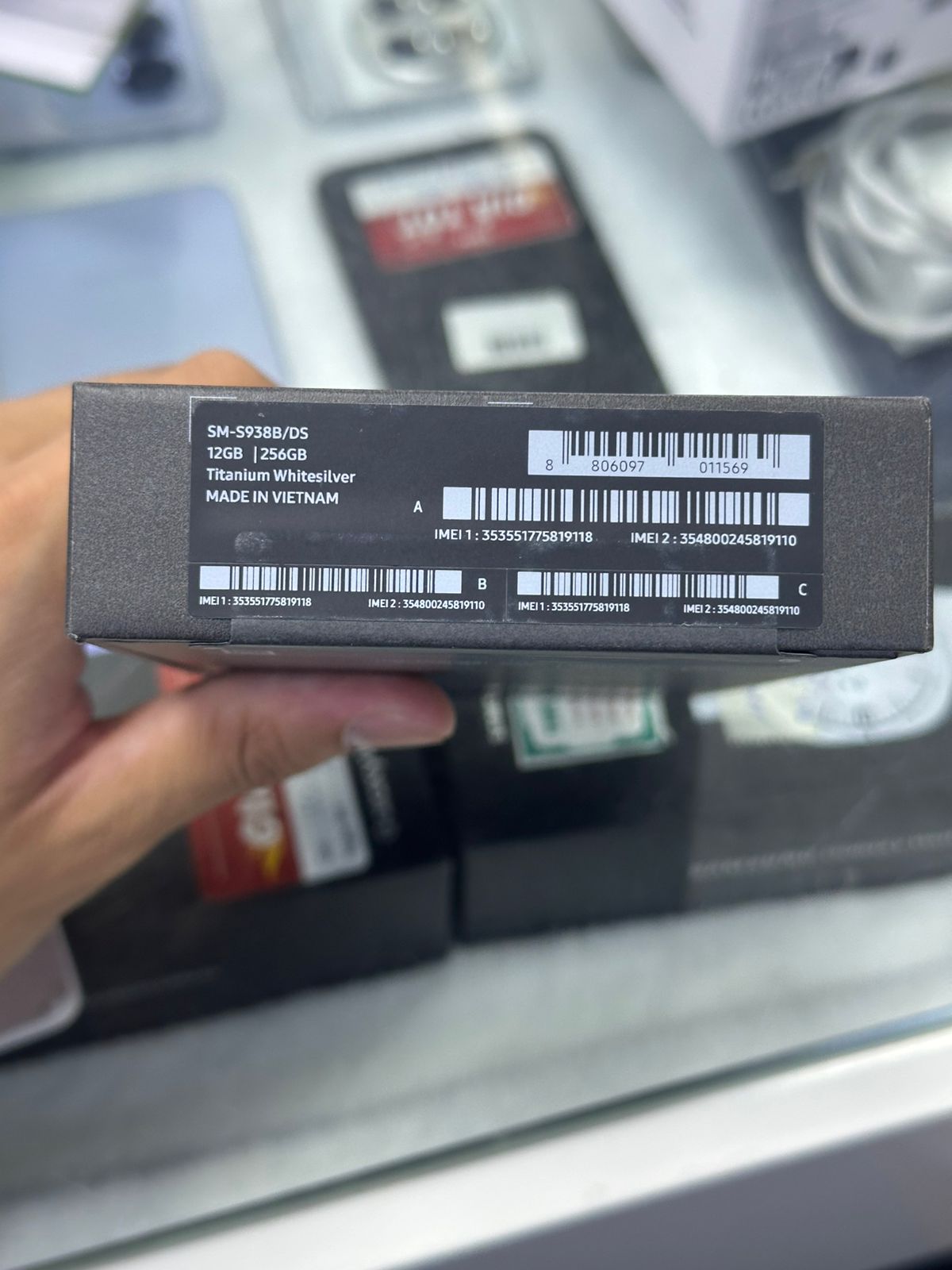 ĐTDĐ Samsung S25 Ultra SM-S938B/DS,256GB, Trắng Bạc