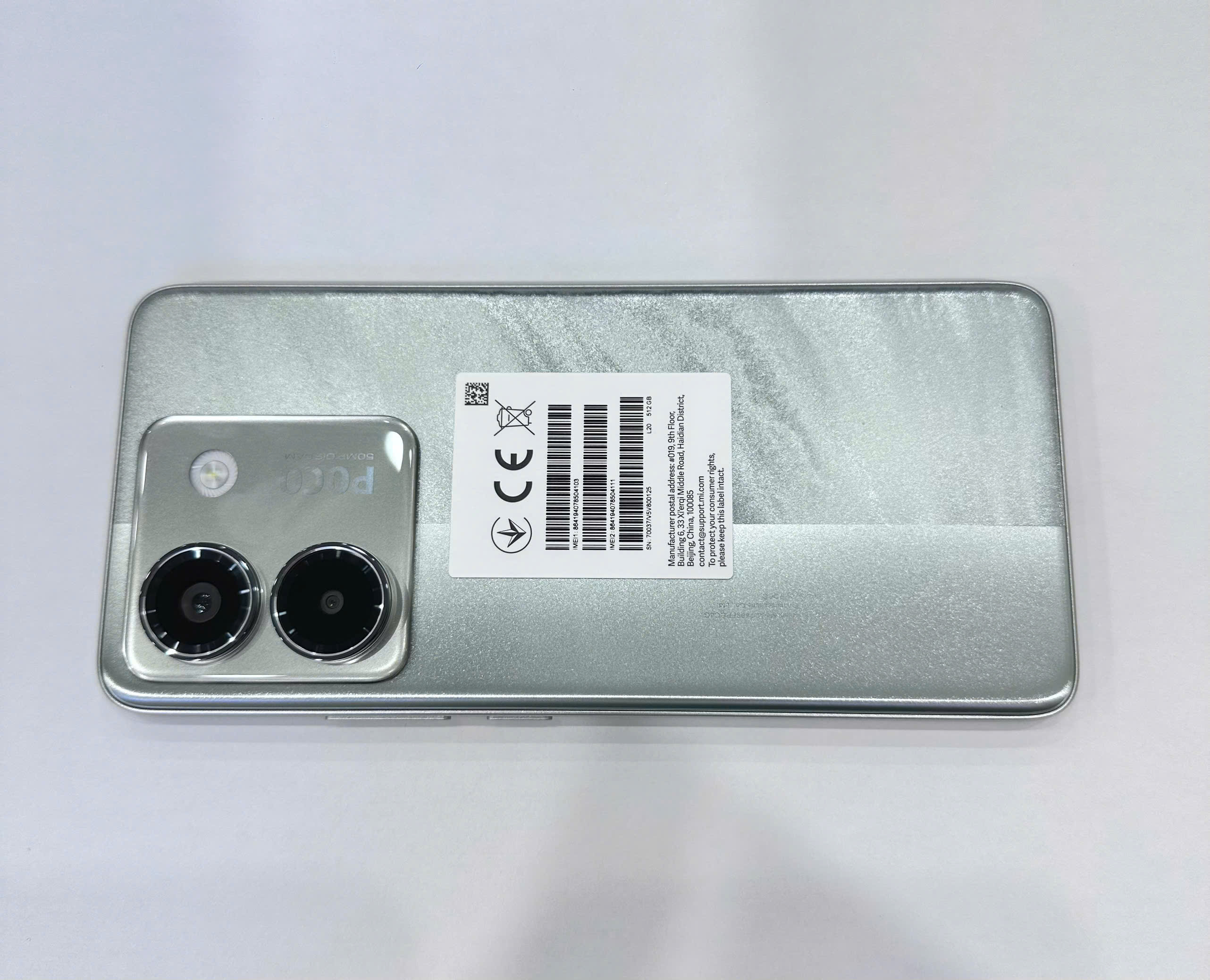 Điện thoại di động POCO M7 Pro 5G Silver 12GB RAM 512GB ROM (6932554461720)  - TBH - 231A CẦN THƠ