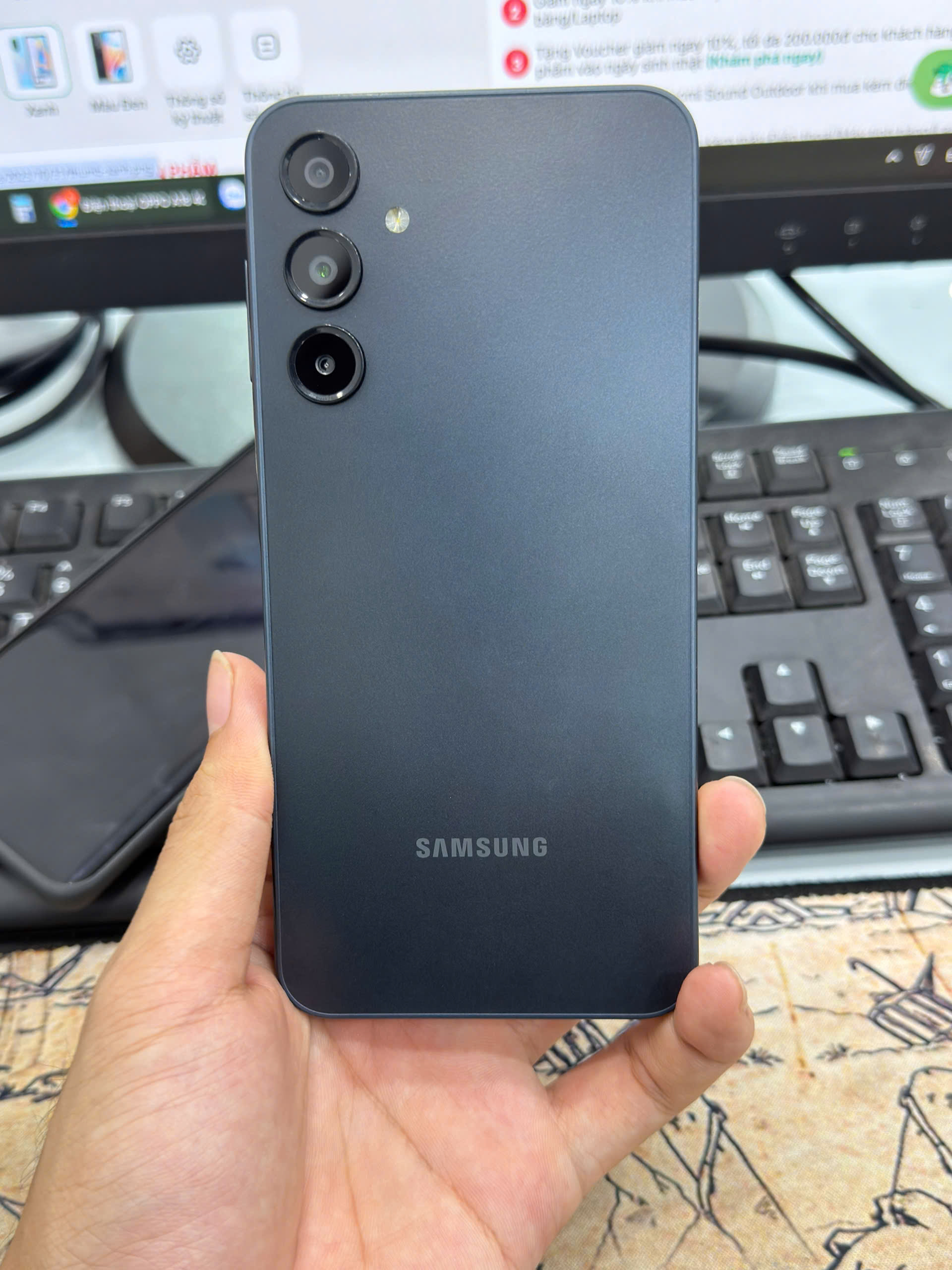 ĐTDĐ Samsung A16 LTE,SM-A165F/DS, 4+128, Đen