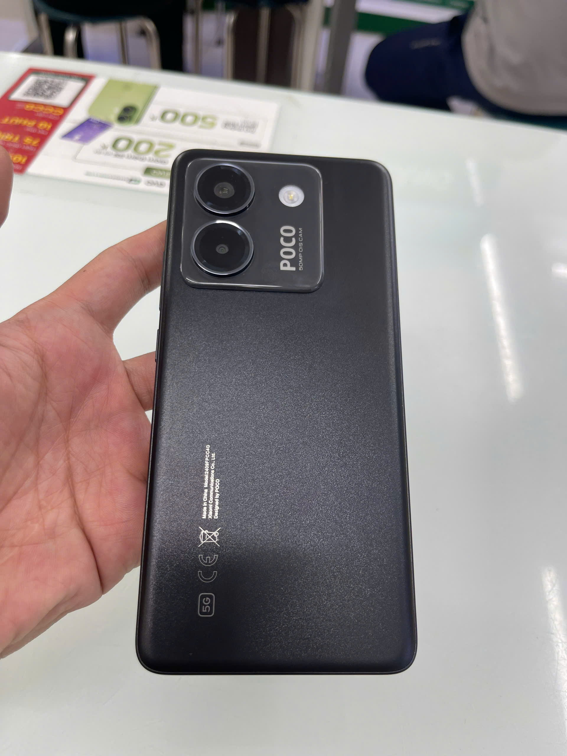 Điện thoại di động POCO M7 Pro 5G Black 12GB RAM 512GB ROM  864194077320188