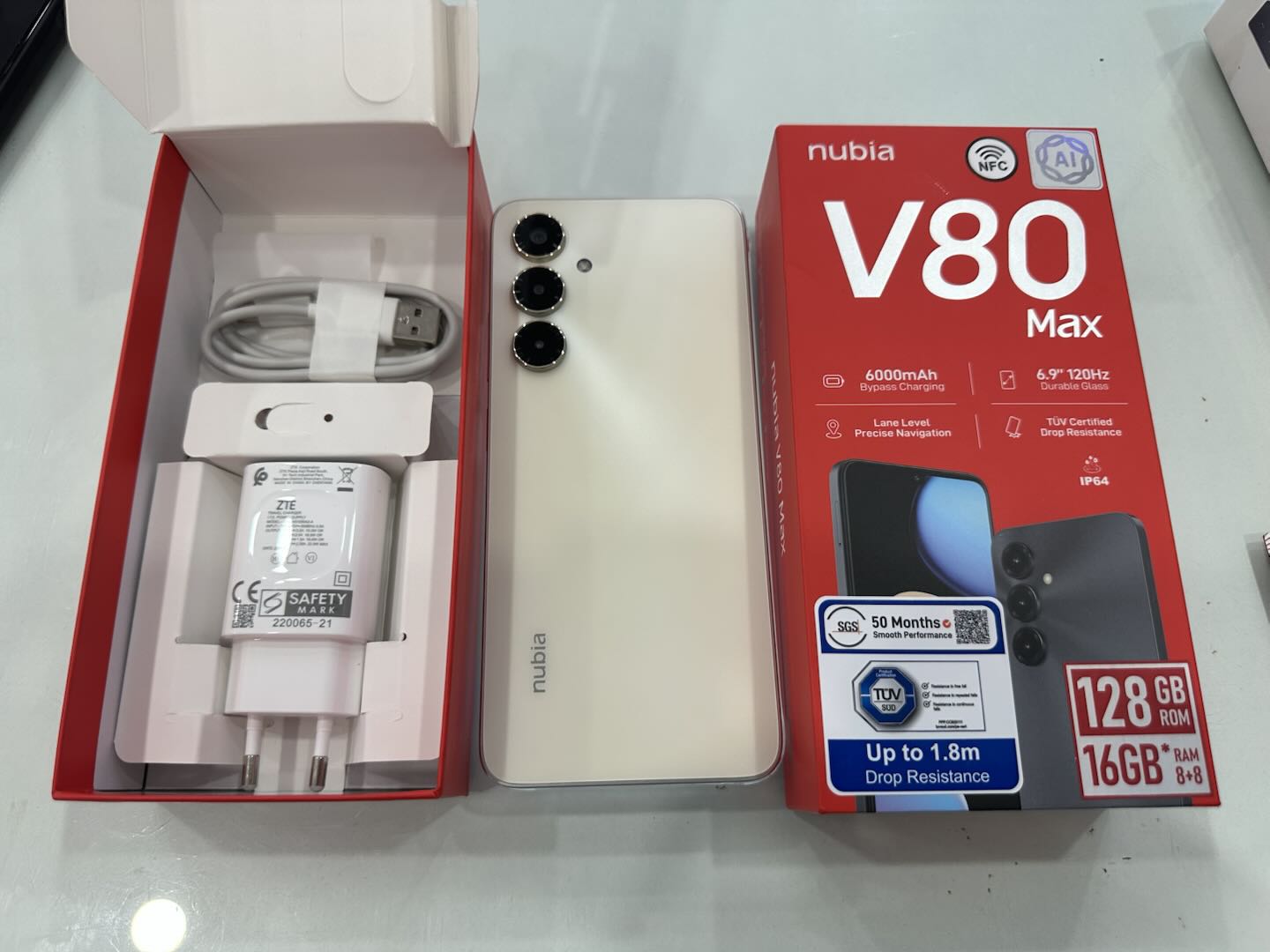 Điện thoại nubia V80 Max 8GB/128GB Cũ