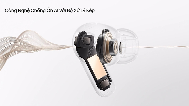 Công nghệ tích hợp hiện đại xử lý âm thanh.