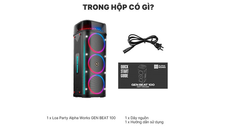 Đầy đủ hướng dẫn sử dụng.