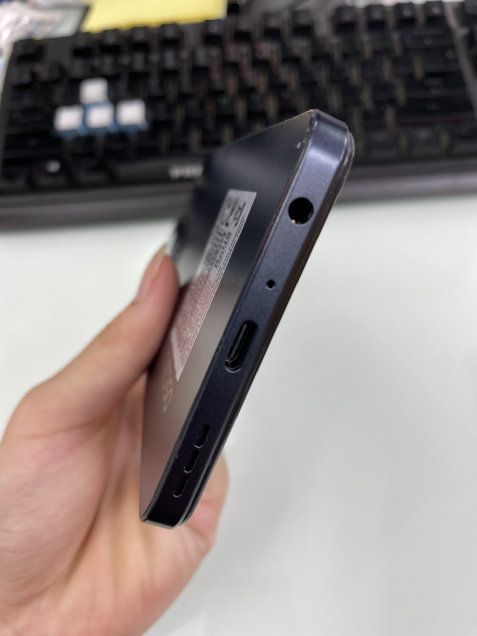 Điện thoại di động OSCAL TIGER 12 (12GB/256GB) - màu xám (Cloudwing Grey) -TBH