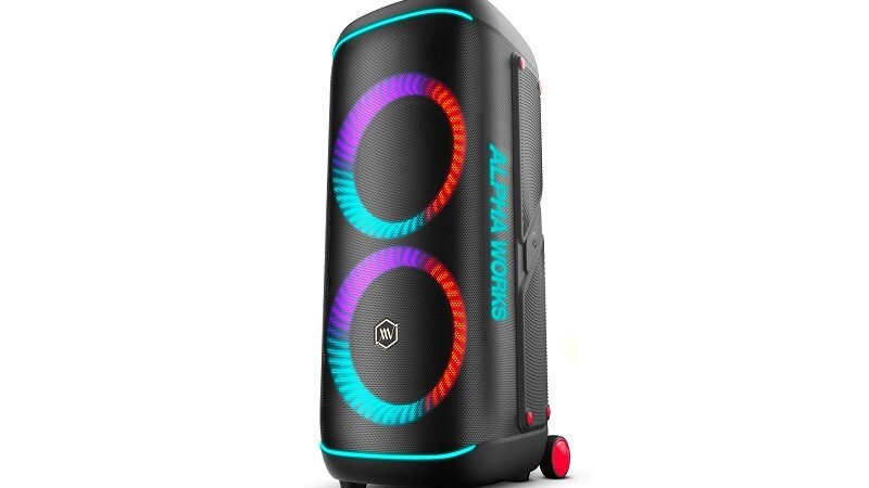 Thiết kế kết hợp bánh xe thuận tiện di chuyển.