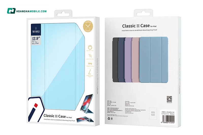 Trải nghiệm bao da WiWU Classic tiện lợi hơn khi sử dụng iPad hằng ngày. Trải nghiệm bao da WiWU Classic tiện lợi hơn khi sử dụng iPad hằng ngày.