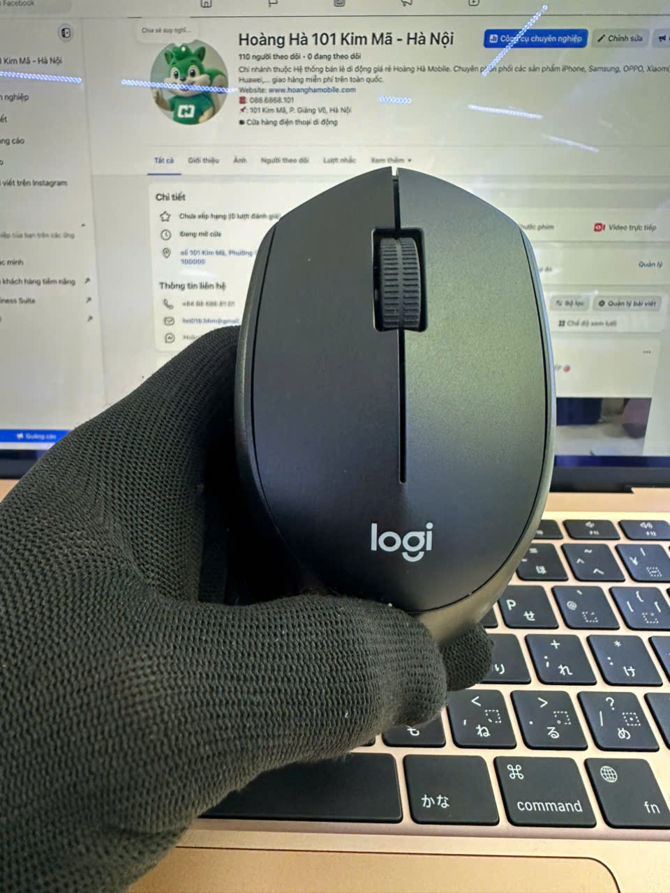 Chuột vi tính Logitech M331 Wireles/Optical/Đen - 2519lv514ee9 - MM331 - TBH