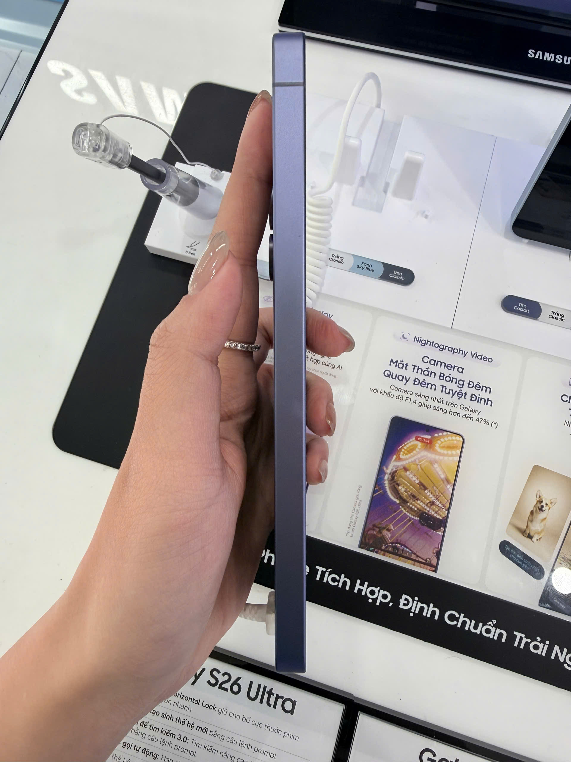 ĐTDĐ Samsung S26 Ultra SM-S948B/DS,512GB, Trắng, SM-S948BZWCXXV