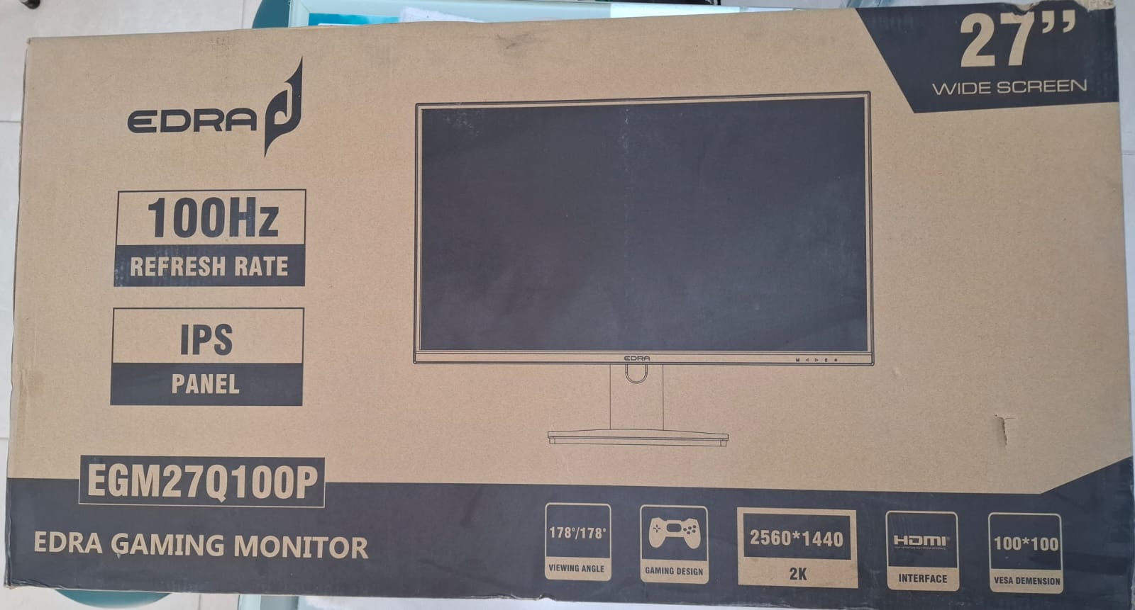  Màn hình Edra EGM27Q100P TBH