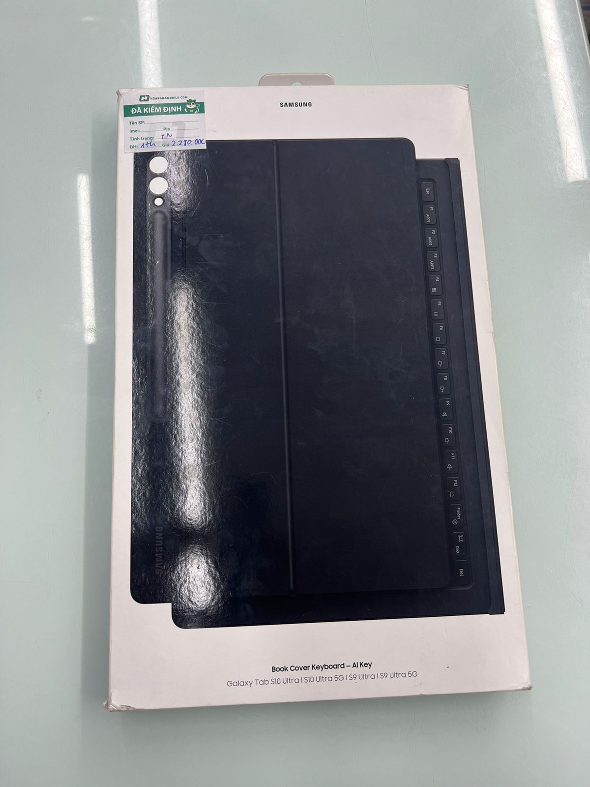 Bao da kèm bàn phím AI (Pad chuột) S10 Ultra