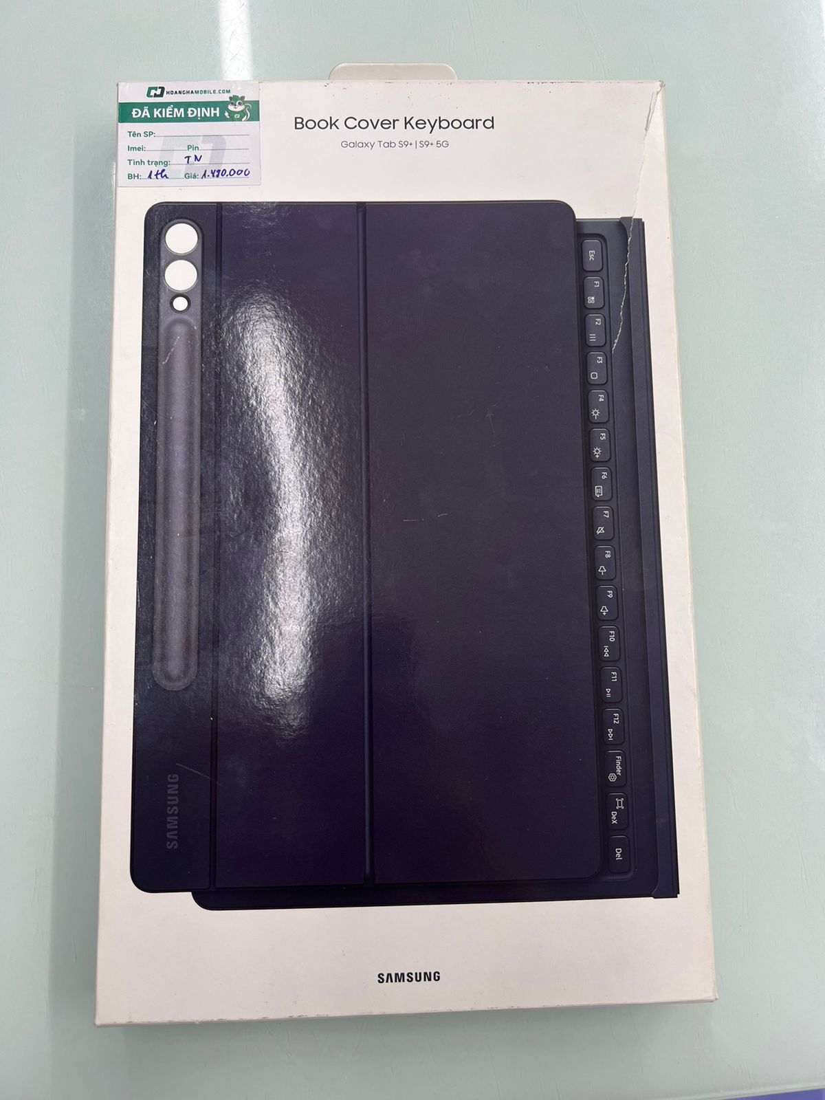 Bao da kèm bàn phím (Pad chuột) Tab S9+