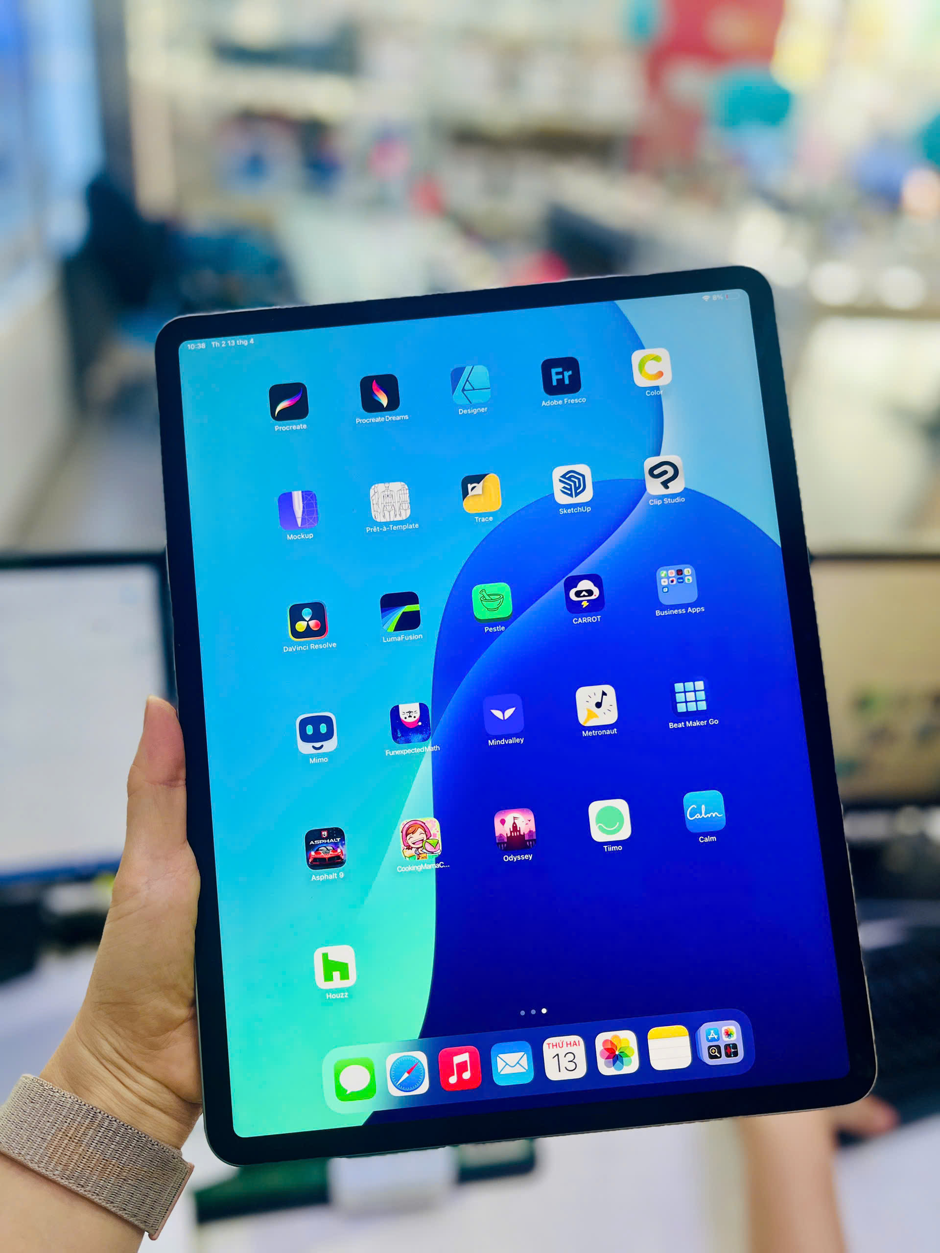 (DEMO) Apple iPad Air 7 M3 13 inch (2025) Wifi 128GB - Space Grey - 3N727ZA/A - SG0XJ21V4YJ - 3N727ZA