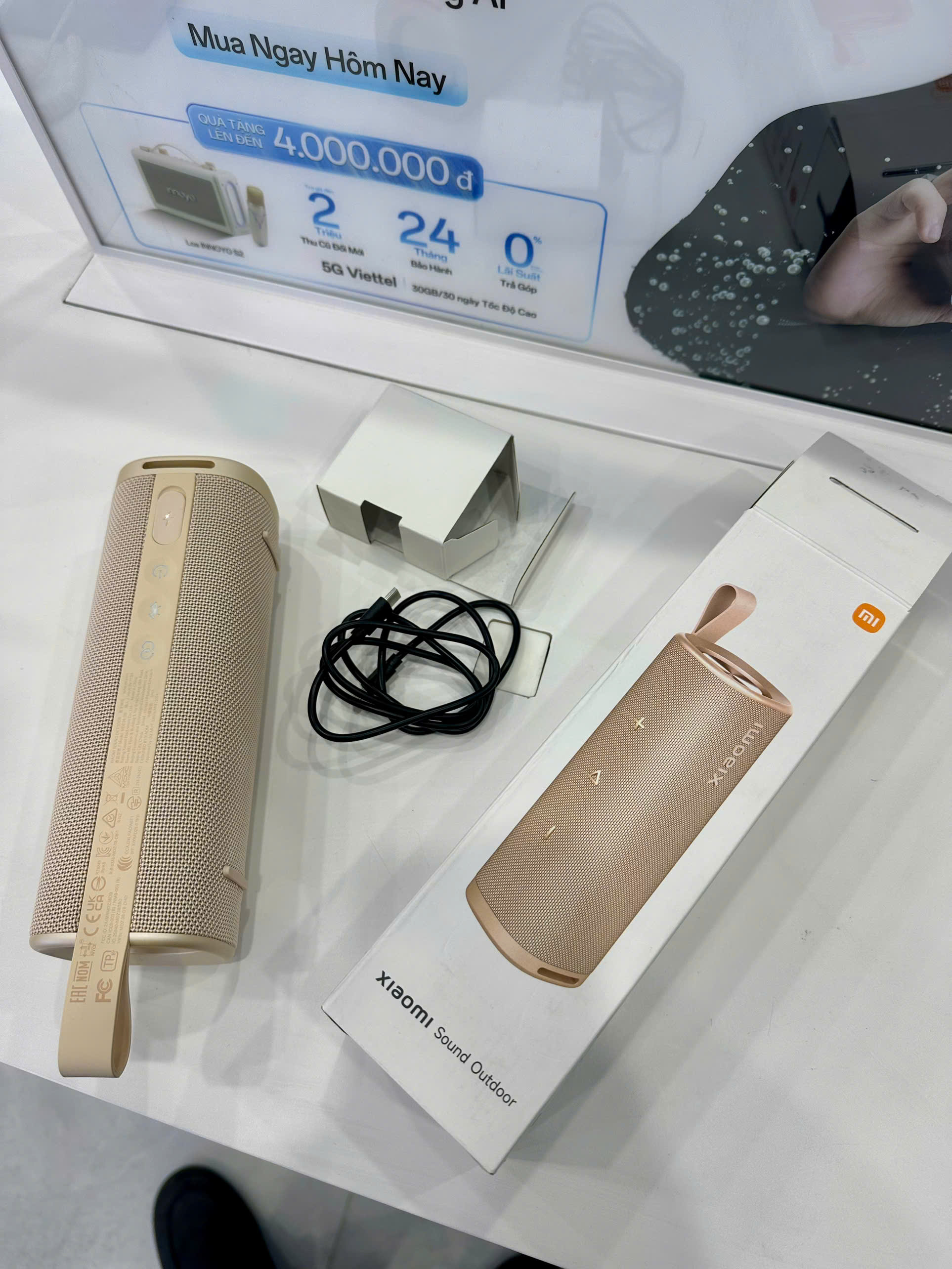Loa Bluetooth Xiaomi Sound Outdoor Gold - TBH