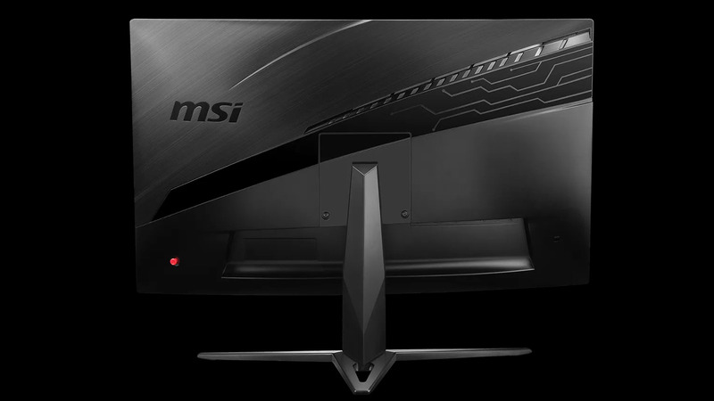 Thiết kế cong 1800R tăng tầm nhìn.