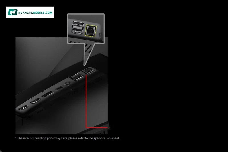 Cổng kết nối đa dạng tiêu chuẩn. Cổng kết nối đa dạng tiêu chuẩn.