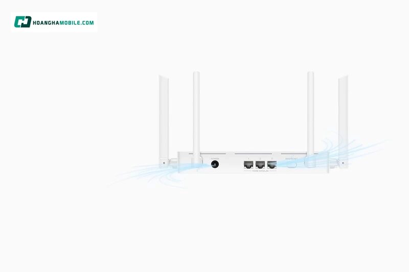 Cổng kết nối tiêu chuẩn GiGabit. Cổng kết nối tiêu chuẩn GiGabit.