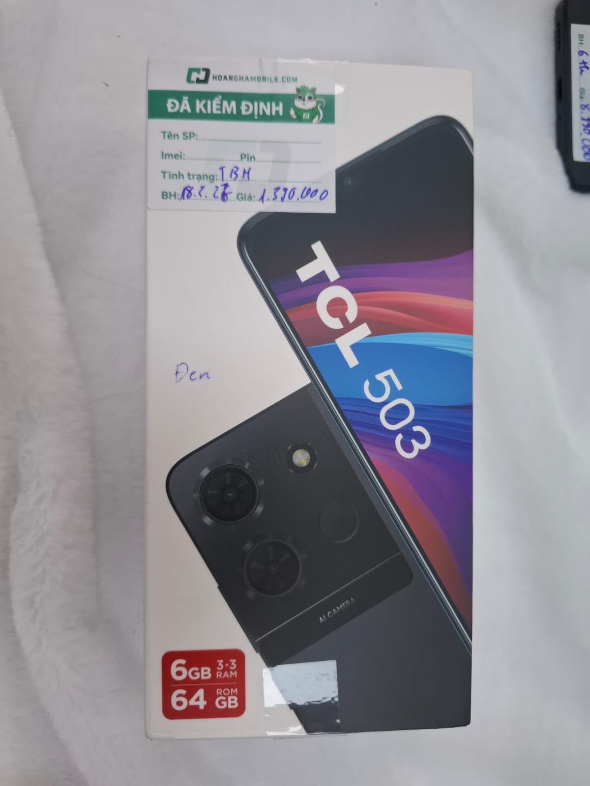 Điện thoại di động TCL 503 3GB/64GB Cũ