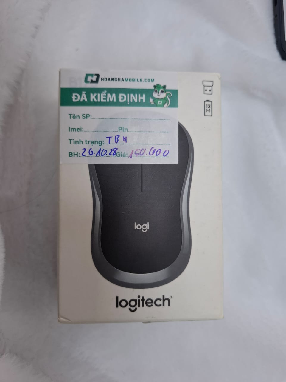 Chuột không dây Logitech B175 - Chính hãng Cũ