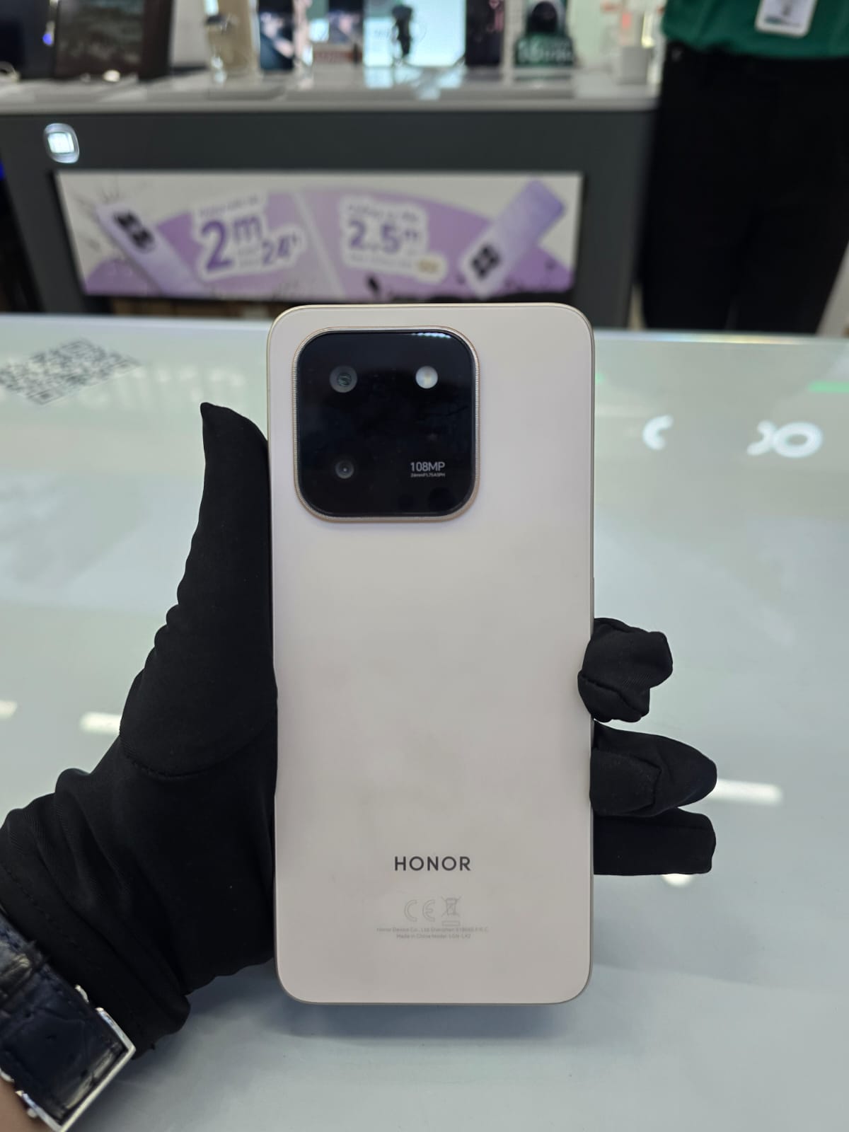 Điện thoại di động Honor X7d (8+256GB) Vàng (Desert Gold)_LGN-LX2 (Demo)