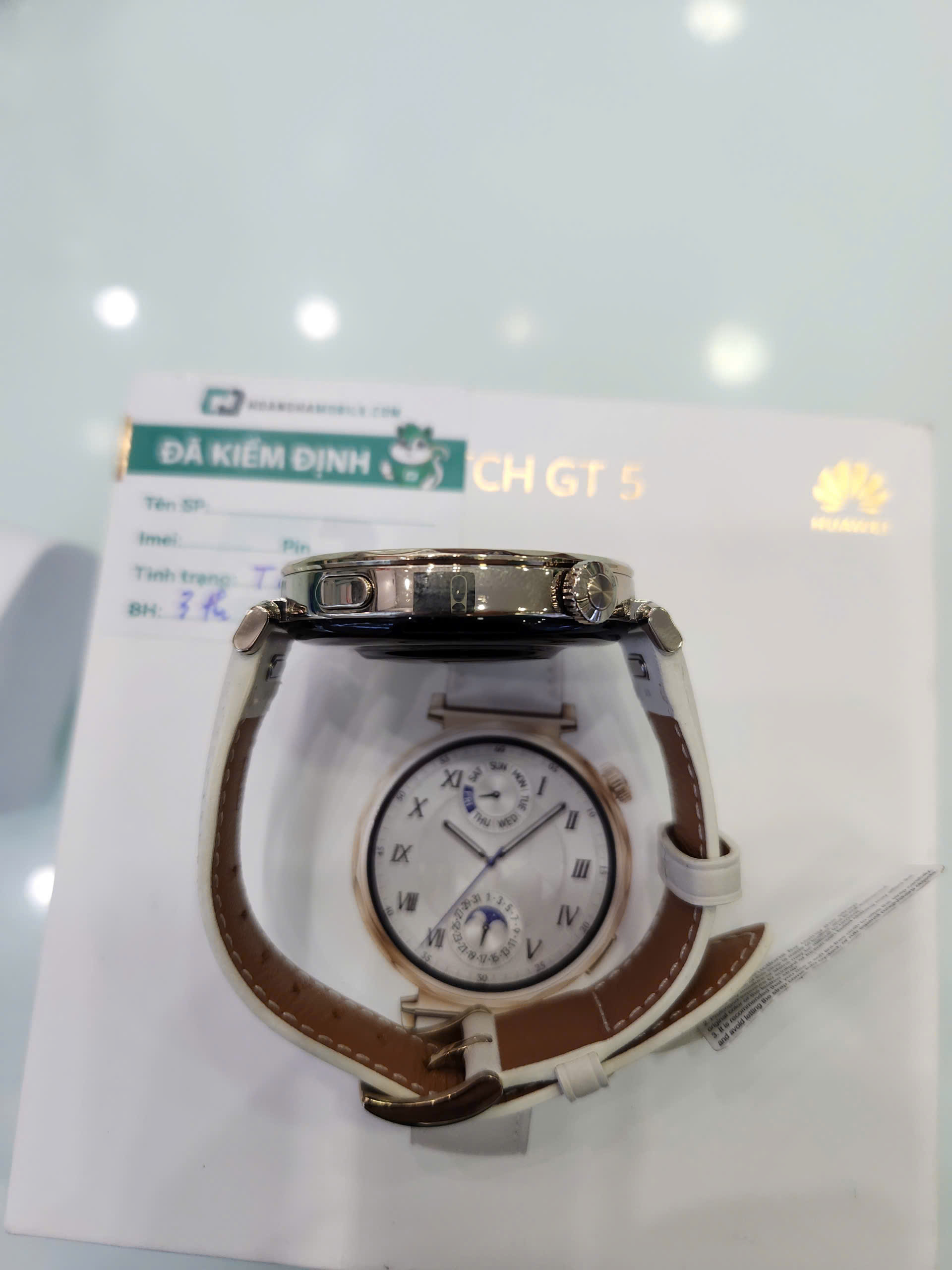 Huawei Watch GT 5 41mm - Dây Milanese Cũ