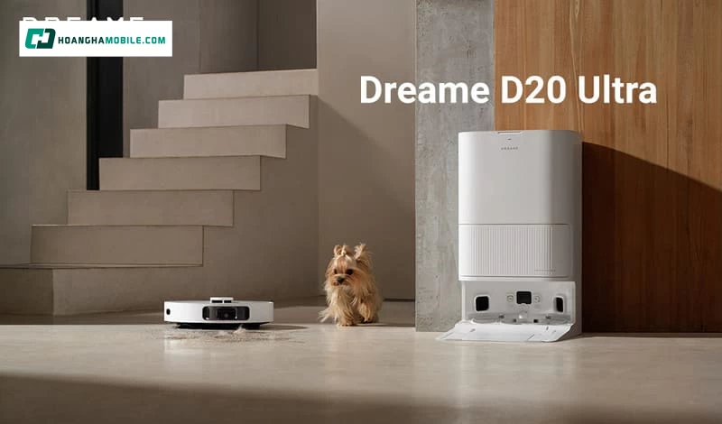 Dreame D20 Ultra được định vị là một trong những lựa chọn “đáng tiền” trong phân khúc robot hút bụi lau nhà tầm trung Dreame D20 Ultra được định vị là một trong những lựa chọn “đáng tiền” trong phân khúc robot hút bụi lau nhà tầm trung