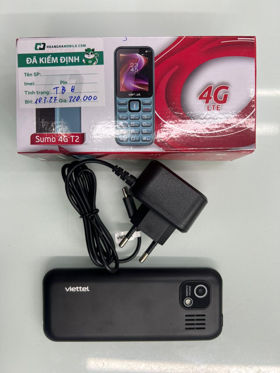 Điện thoại di động Sumo 4G T2 đen (Black)_T2BLK - 356300390033227 - SUMOT2BLK