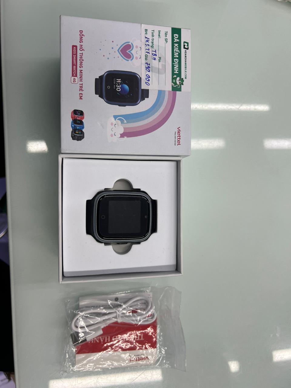 Đồng hồ thông minh trẻ em MyKid 4G Lite, màu Đen - 867798044751692 - KID4LD