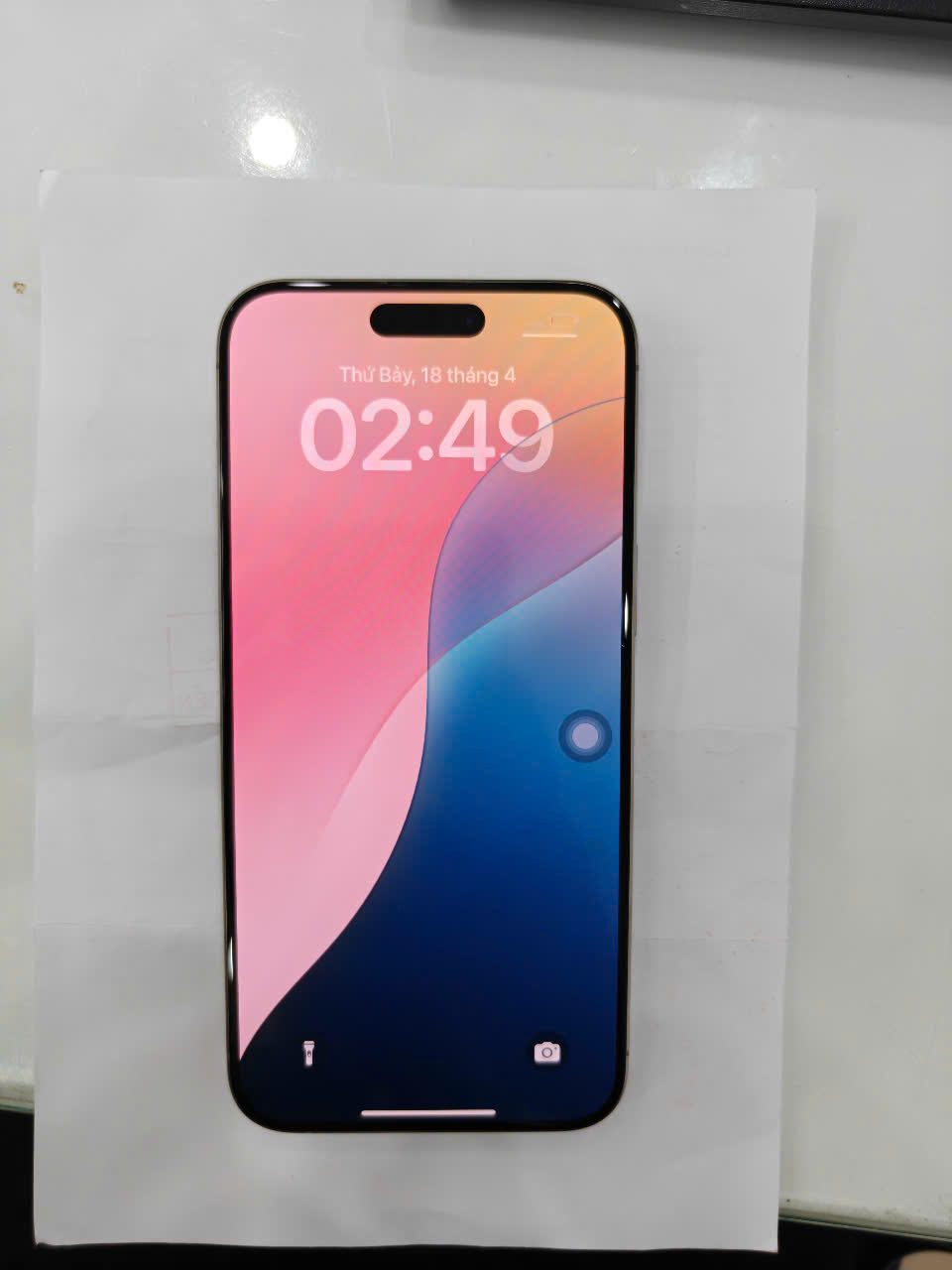 ĐTDĐ Apple iPhone 15 Pro Max 256GB Natural Titanium_MU793VN/A