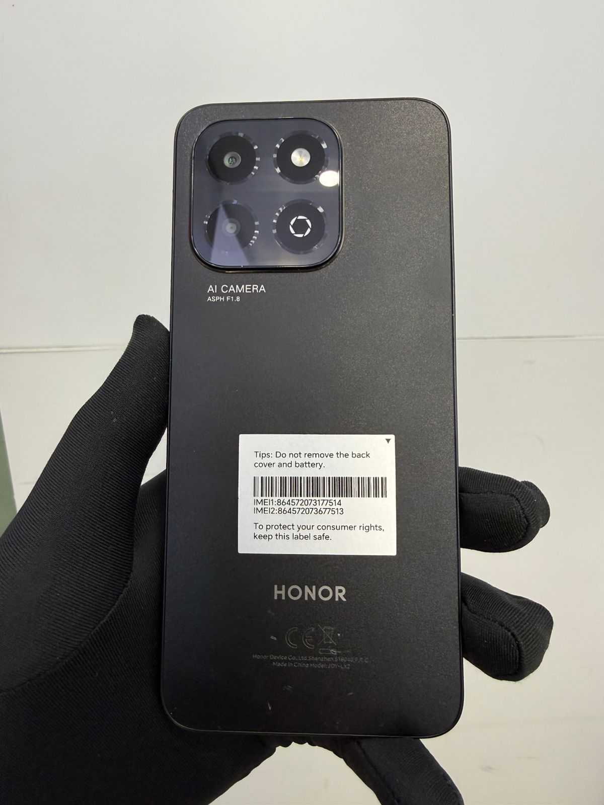 Điện thoại thông minh Honor X6b (6+128GB) Đen - TN