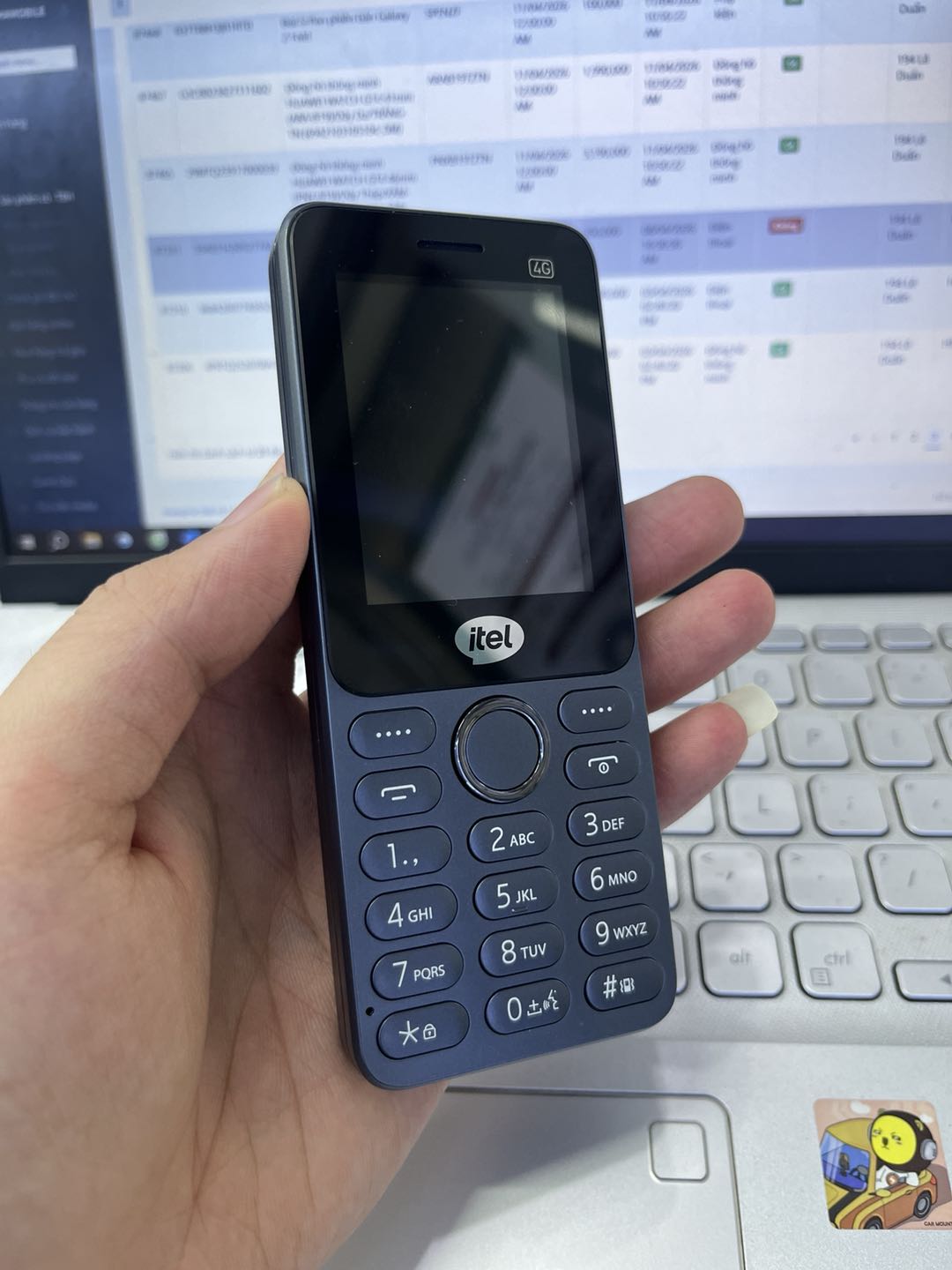 Điện thoại di động Itel it9211, màu Đen (Black)