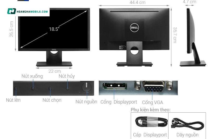 Thiết kế gọn nhẹ và kích thước tiêu chuẩn. Thiết kế gọn nhẹ và kích thước tiêu chuẩn.