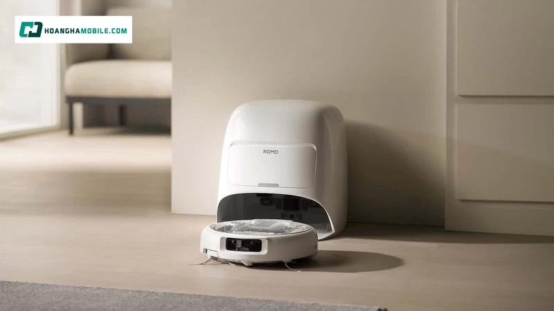 Không chỉ hút bụi, DJI ROMO A còn được trang bị hệ thống lau sàn thông minh Không chỉ hút bụi, DJI ROMO A còn được trang bị hệ thống lau sàn thông minh