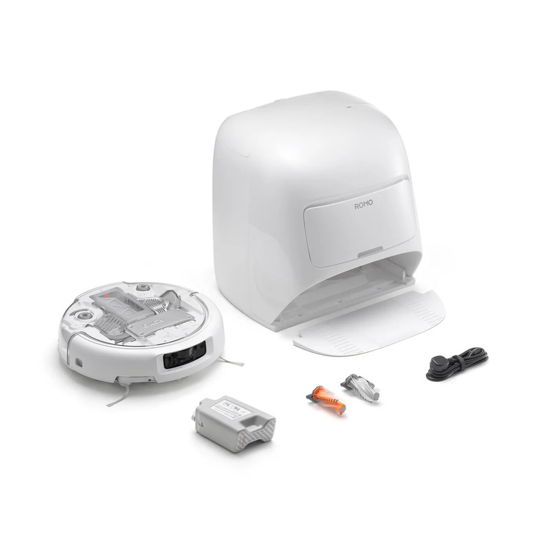 Robot DJI ROMO A được trang bị pin 5000mAh (72WHrs), cho khả năng hoạt động liên tục lên đến 3 giờ