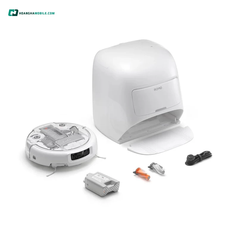 Robot DJI ROMO A được trang bị pin 5000mAh (72WHrs), cho khả năng hoạt động liên tục lên đến 3 giờ Robot DJI ROMO A được trang bị pin 5000mAh (72WHrs), cho khả năng hoạt động liên tục lên đến 3 giờ