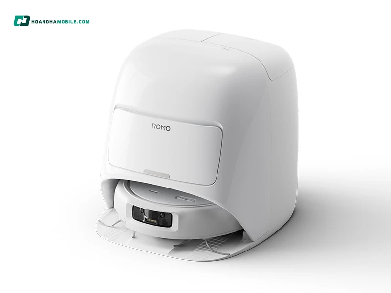 Robot DJI ROMO S được trang bị pin 5000mAh (72WHrs), cho thời gian hoạt động lên đến 3 giờ Robot DJI ROMO S được trang bị pin 5000mAh (72WHrs), cho thời gian hoạt động lên đến 3 giờ