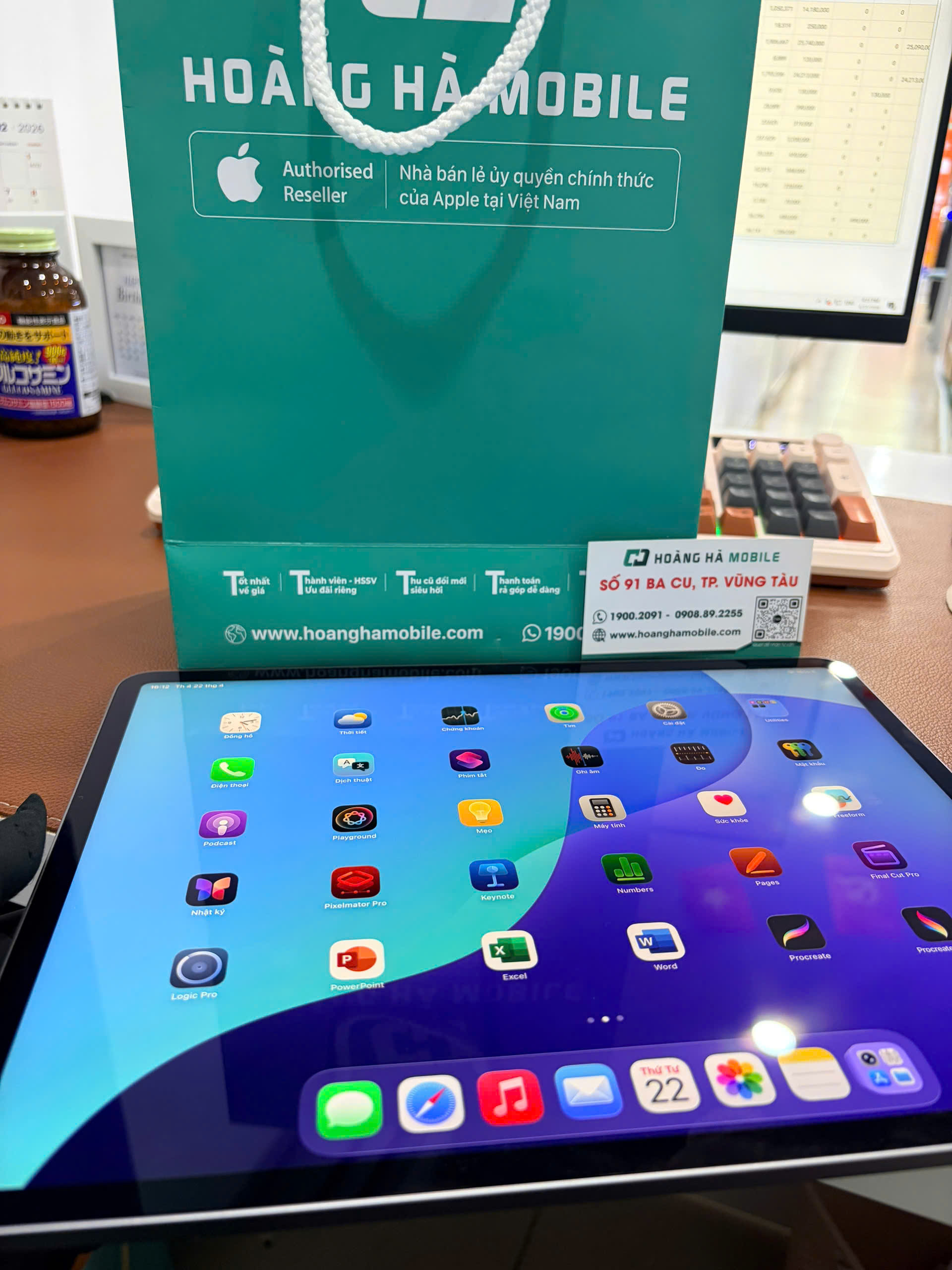 Apple iPad Air 7 M3 13 inch (2025) Wifi 128GB - Space Grey - 3N727ZA/A - SJMLQ54WMKM - 3N727ZA