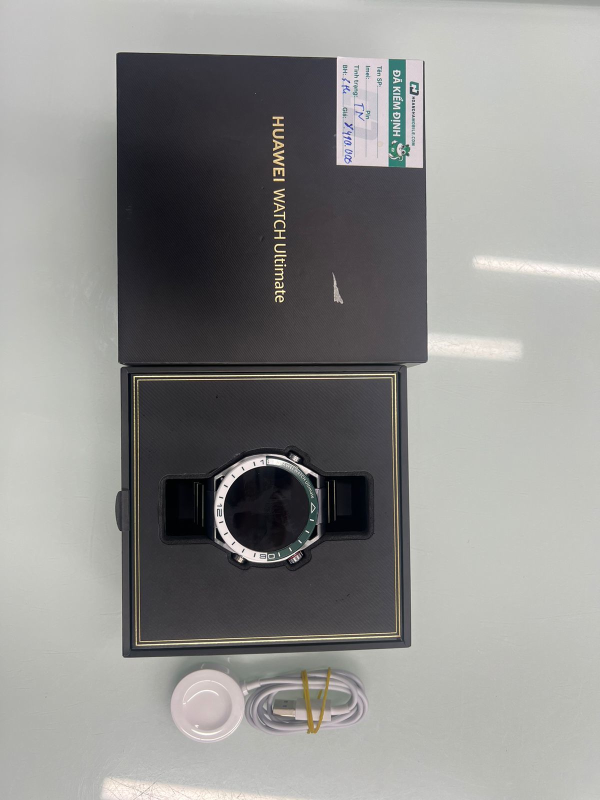 Đồng hồ thông minh HUAWEI WDS-B19 Ultimate Titanium Strap/BẠC - Cũ