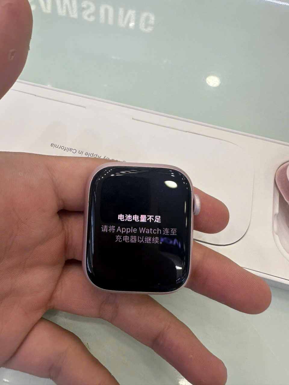 Apple Watch Series 9 - GPS, 45mm - Vỏ Nhôm Dây Cao Su Cũ