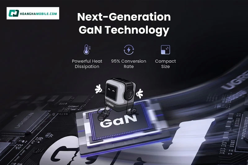 Thiết kế hình robot kết hợp màn hình LED hiển thị biểu cảm theo trạng thái sạc. Thiết kế hình robot kết hợp màn hình LED hiển thị biểu cảm theo trạng thái sạc.