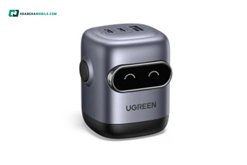 Củ sạc 2C1A 65W Ugreen Robot Uno X662. Củ sạc 2C1A 65W Ugreen Robot Uno X662.