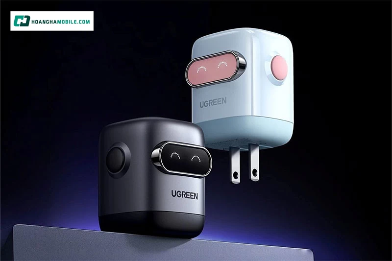 Thiết kế robot còn giúp sản phẩm trở nên thân thiện và khác biệt hơn so với củ sạc truyền thống. Thiết kế robot còn giúp sản phẩm trở nên thân thiện và khác biệt hơn so với củ sạc truyền thống.