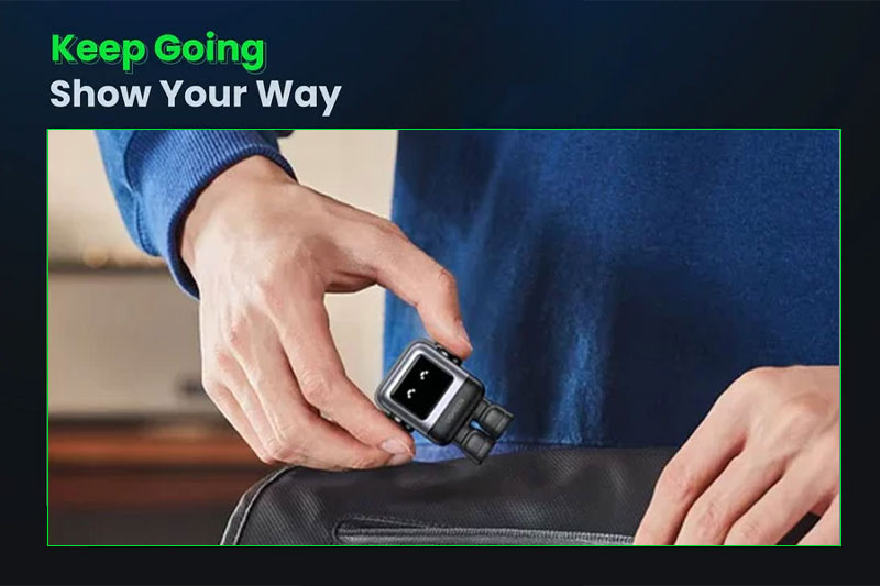 Thiết kế hình robot độc đáo kết hợp màn hình LED hiển thị trạng thái sạc.