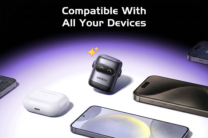 Củ sạc hỗ trợ nhiều mức điện phù hợp với nhiều thiết bị.