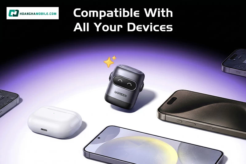 Củ sạc hỗ trợ nhiều mức điện phù hợp với nhiều thiết bị. Củ sạc hỗ trợ nhiều mức điện phù hợp với nhiều thiết bị.