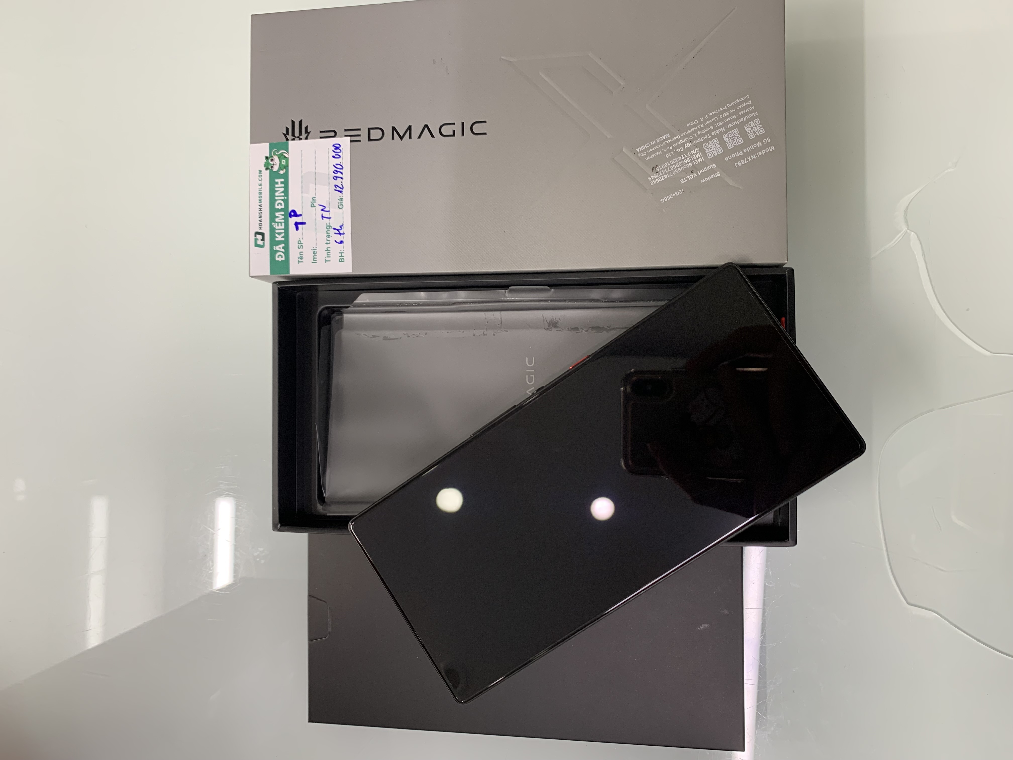 Điện thoại Gaming REDMAGIC 10 PRO 12GB/256GB Bản Quốc Tế - Đen Bóng Đêm (Shadow)