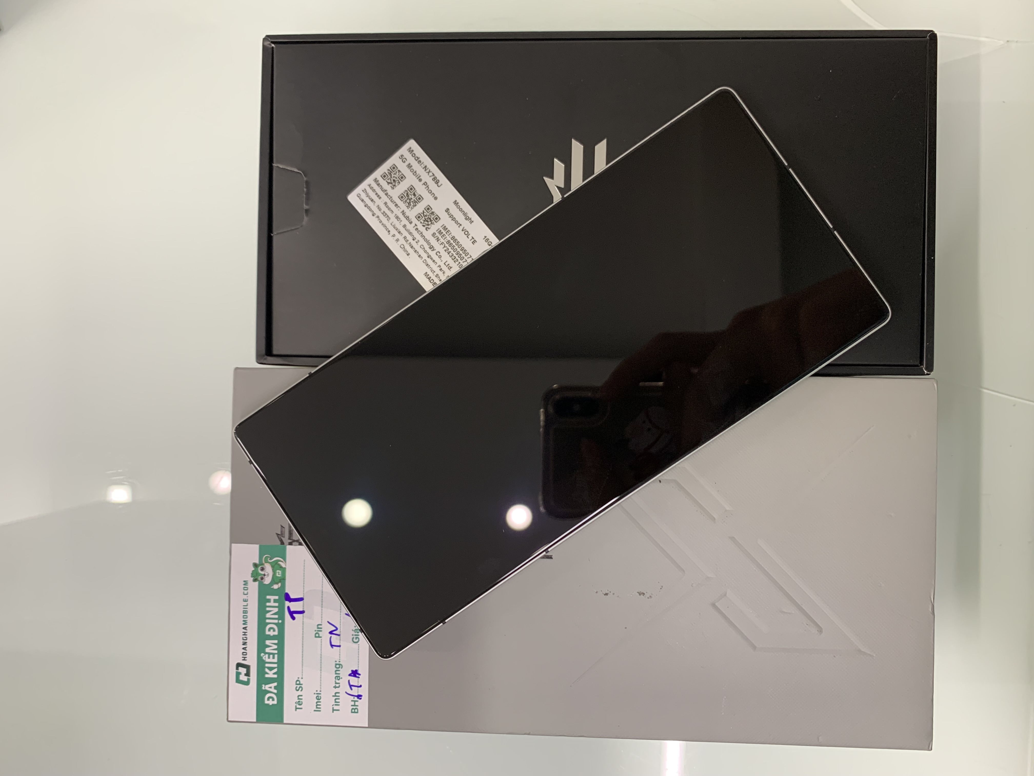 Điện thoại Gaming REDMAGIC 10 PRO 16GB/512GB Bản Quốc Tế - Bạc Ánh Trăng (Moonlight)