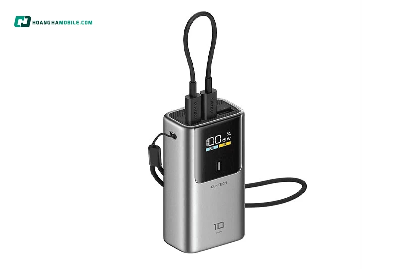 Pin dự phòng Mini Cuktech PB1055 10.000mAh 55W. Pin dự phòng Mini Cuktech PB1055 10.000mAh 55W.